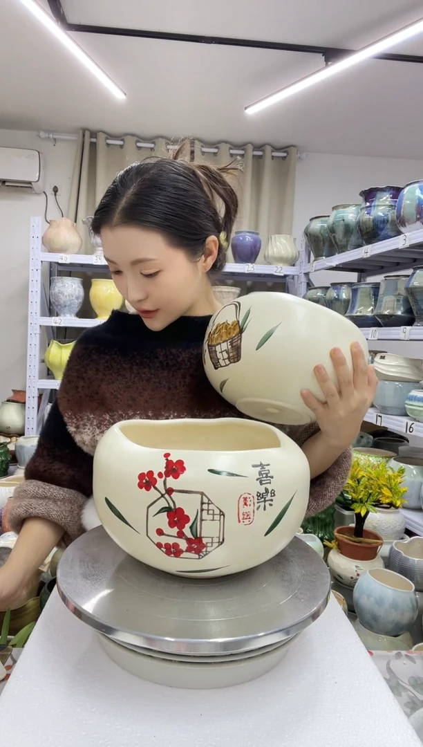 【12.17】花盆链接 高：  15口：18