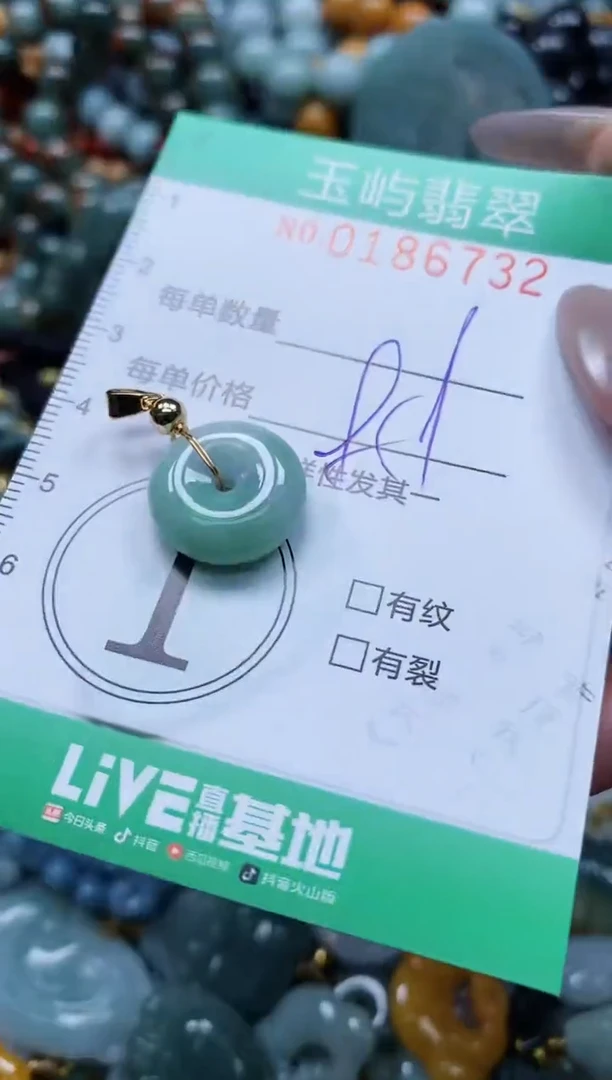 翡翠未镶嵌颈饰闪购0186732