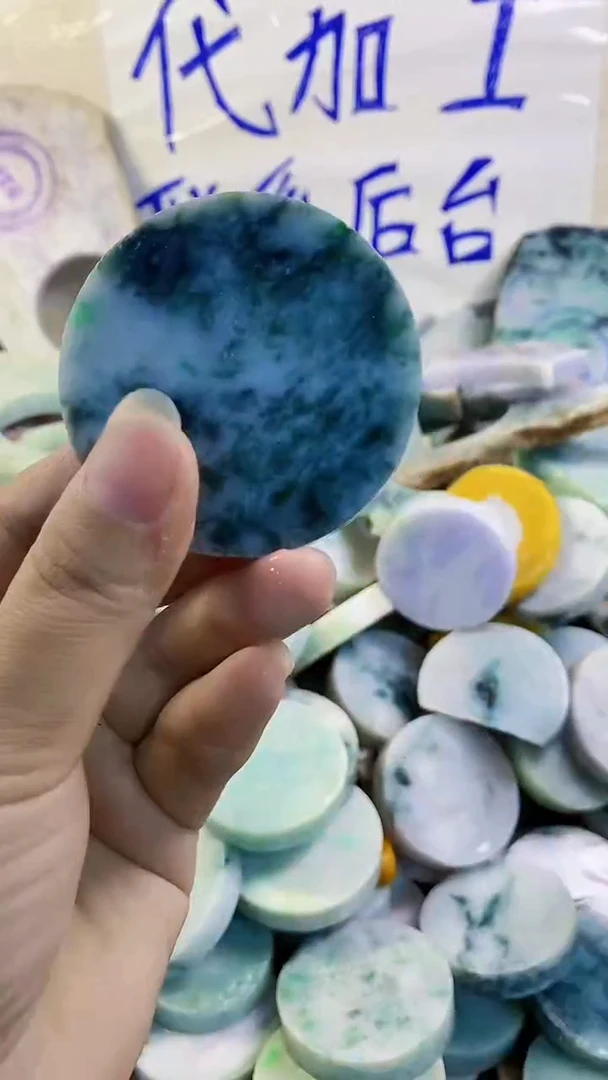 裸石翡翠纯天然A货翡翠35