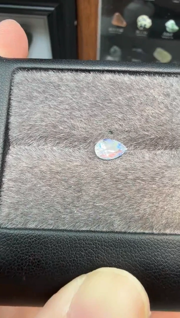 月光石裸石水滴0.76ct-A793