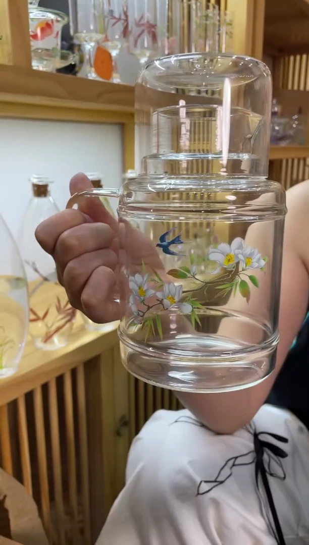 冷水壶小鸟图案啊啊啊