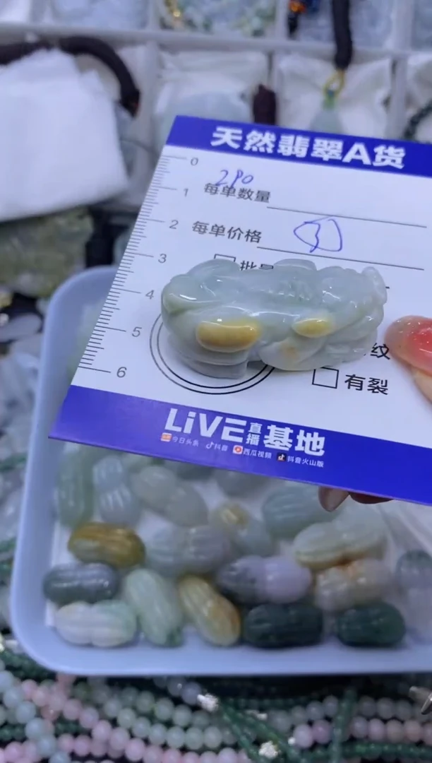 颈饰未镶嵌翡翠天然翡翠A货批量多样性发一件