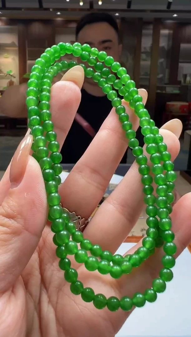 翡翠未镶嵌颈饰YY2025-6-6-16