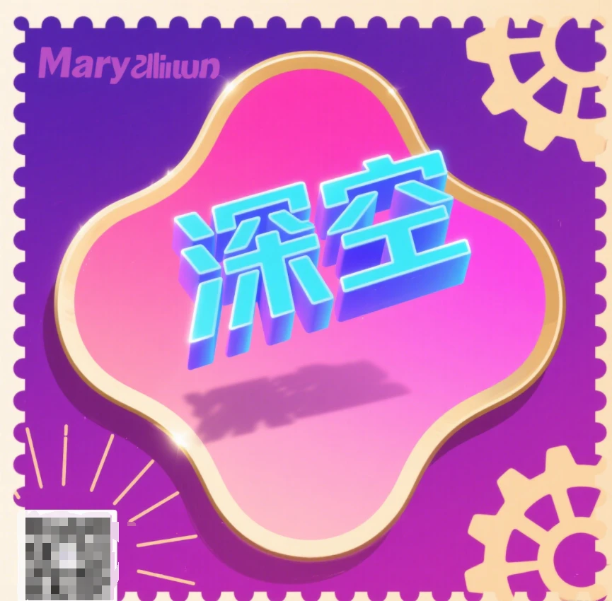 深空潮玩-恋与深空-心动邮票卡