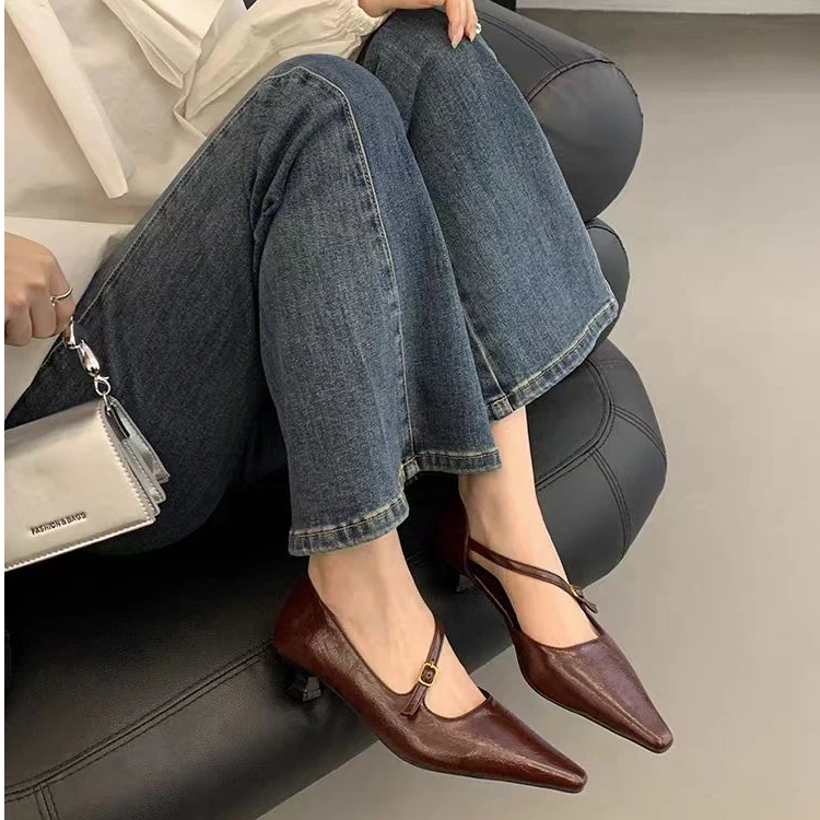 119-41  新款时尚法式气质外穿单鞋