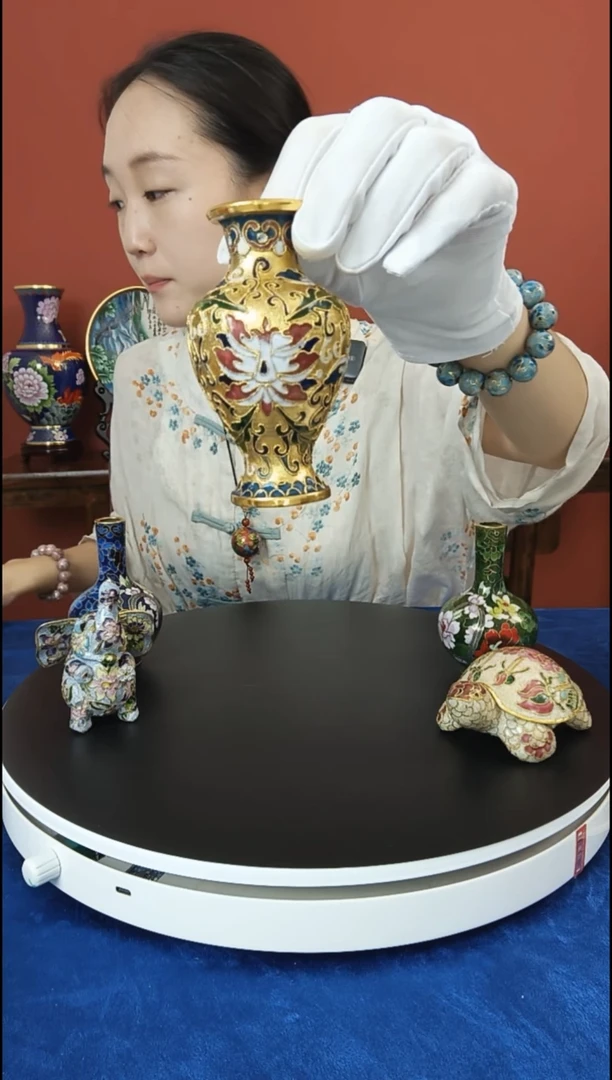 手工艺品琉璃大藏宝瓶