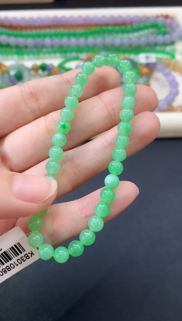 未镶嵌手串翡翠98|3980