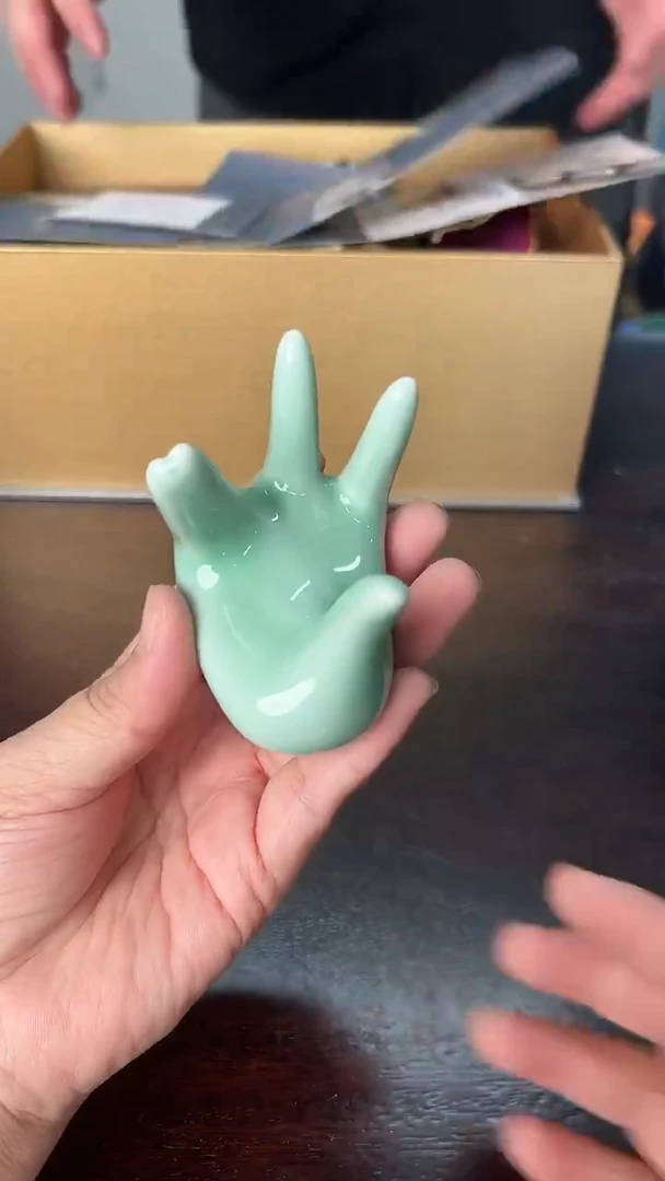 龙泉云间青瓷小米茶器