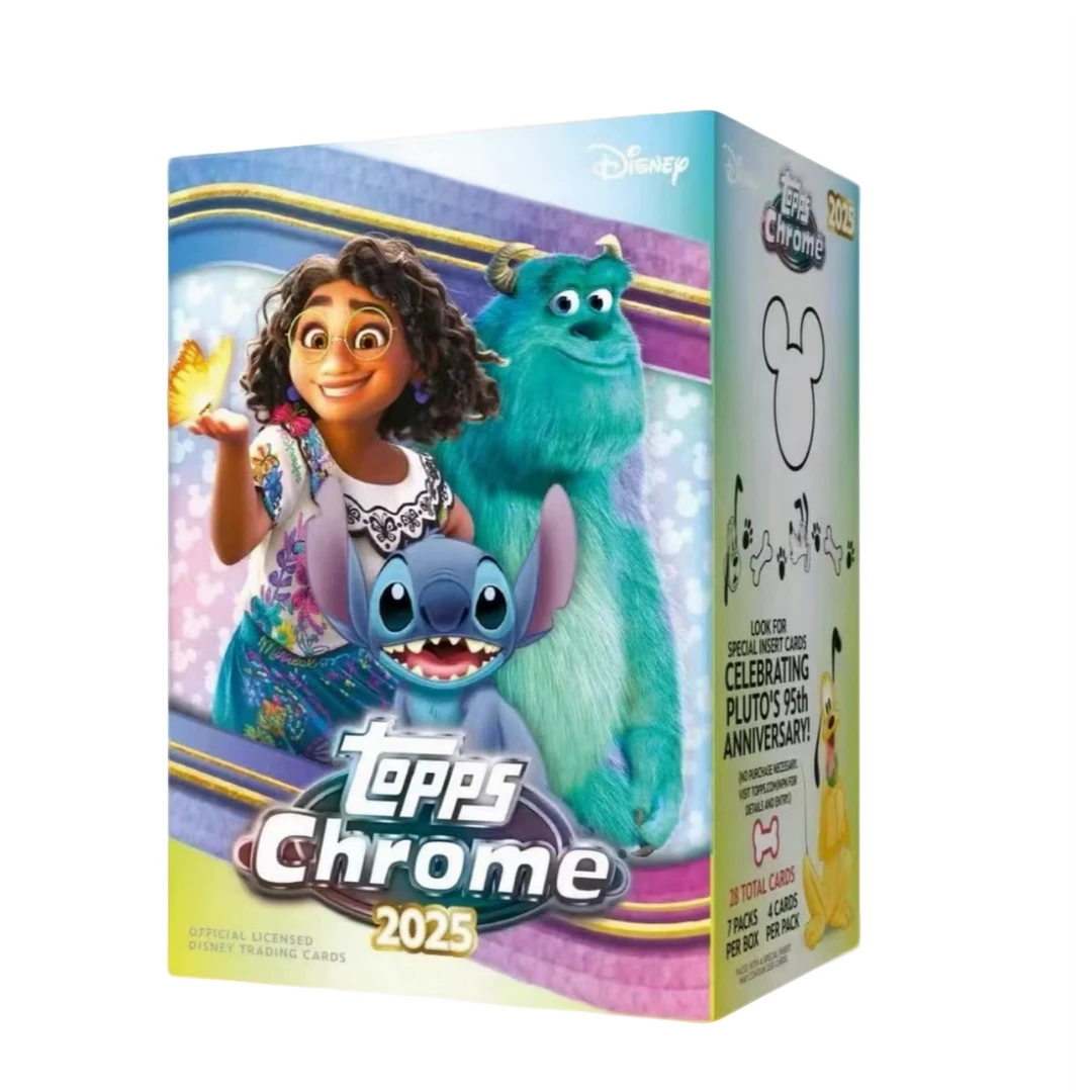 【拆盒】2025 Topps 迪士尼 Chrome 手雷 球星卡 盲盒
