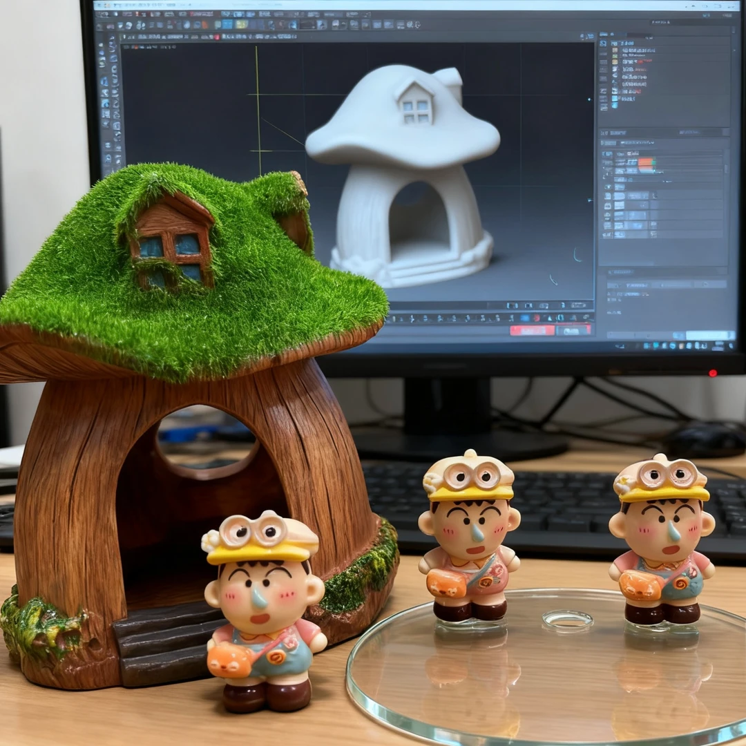 【预售链接】新款定制阿呆高品质手工树脂diy创意配件