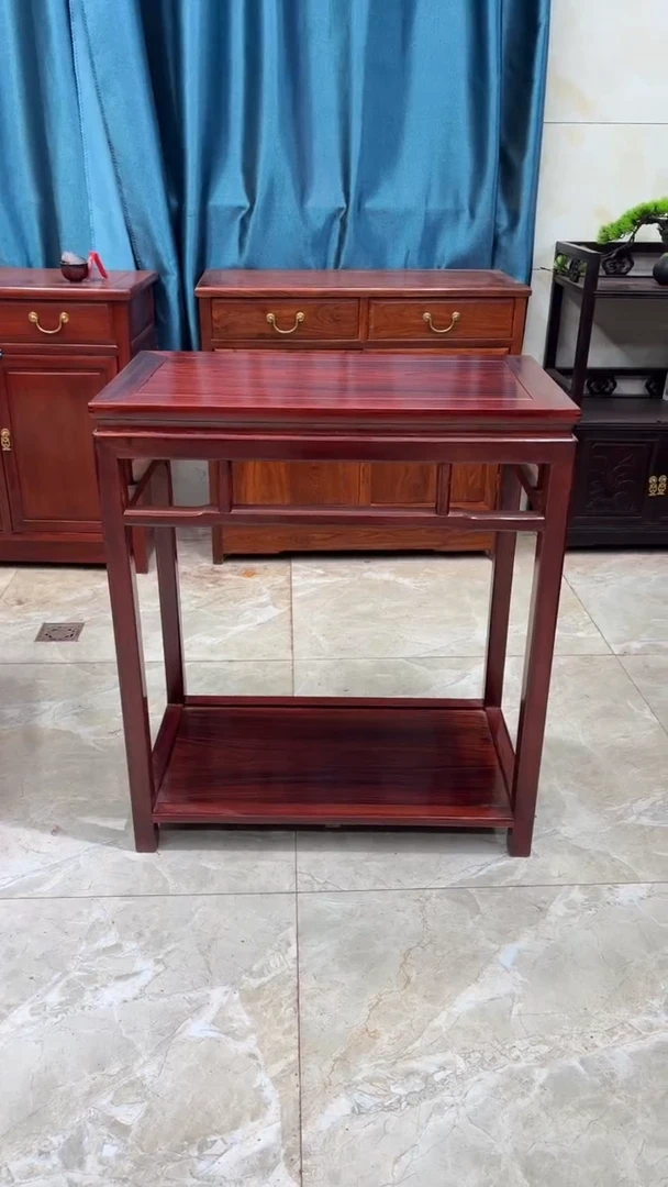 花梨木类成套家具花梨木70/40/80盆景架