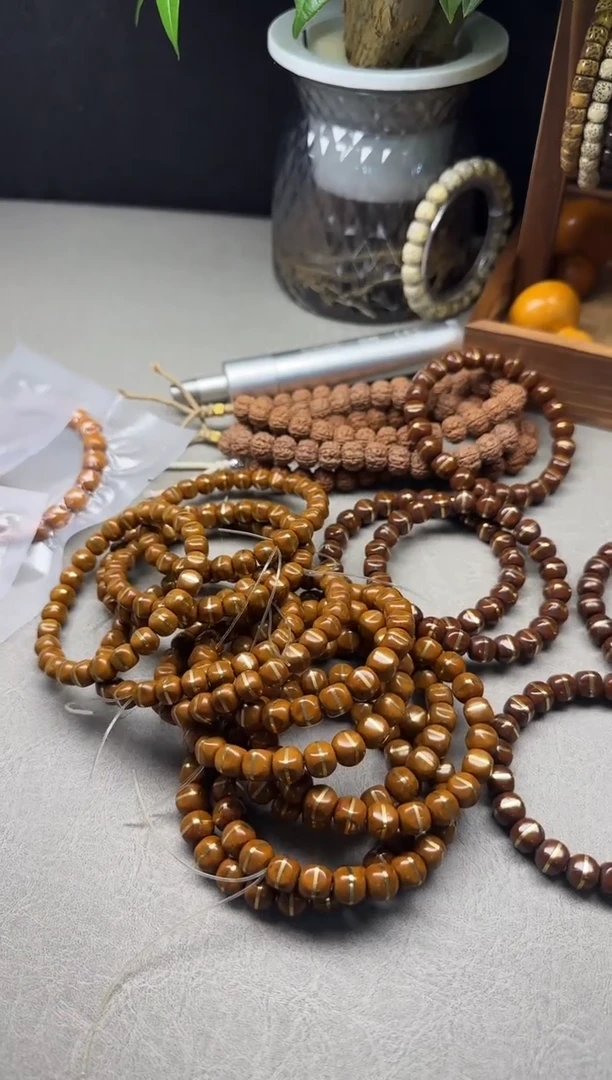 紫金鼠手串紫金鼠 【六方】金腰带手串 尺寸10   左右