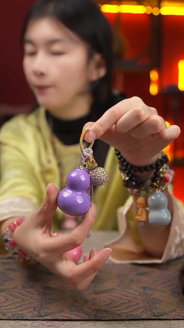 开播福利玖澄出品文创漆艺葫芦国风配饰