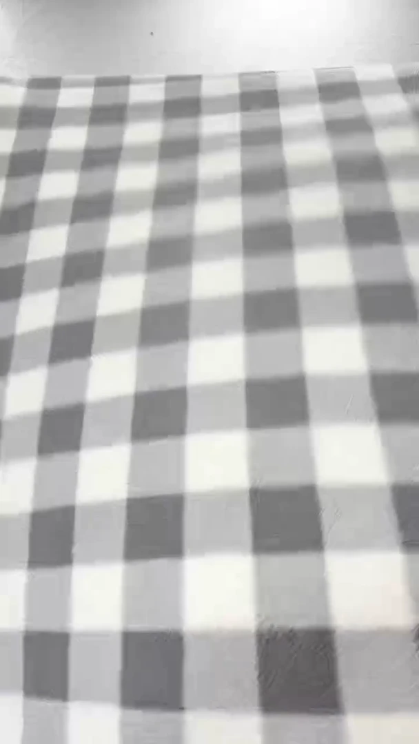 聚酯纤维1.8*2灰白格