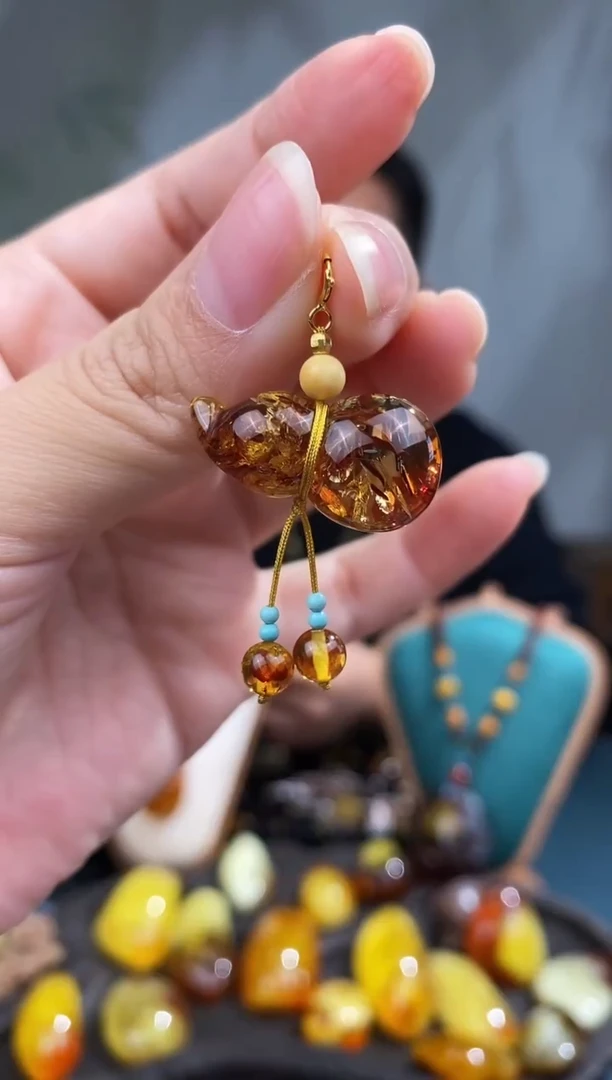 裸石琥珀未镶嵌 全国 包邮