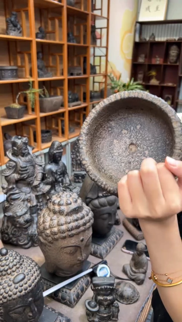 陶土【火山泥】小石钵