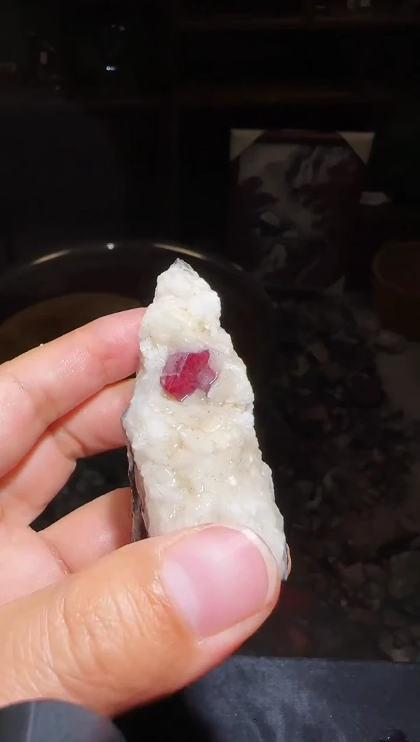 天然辰砂朱砂毛料5