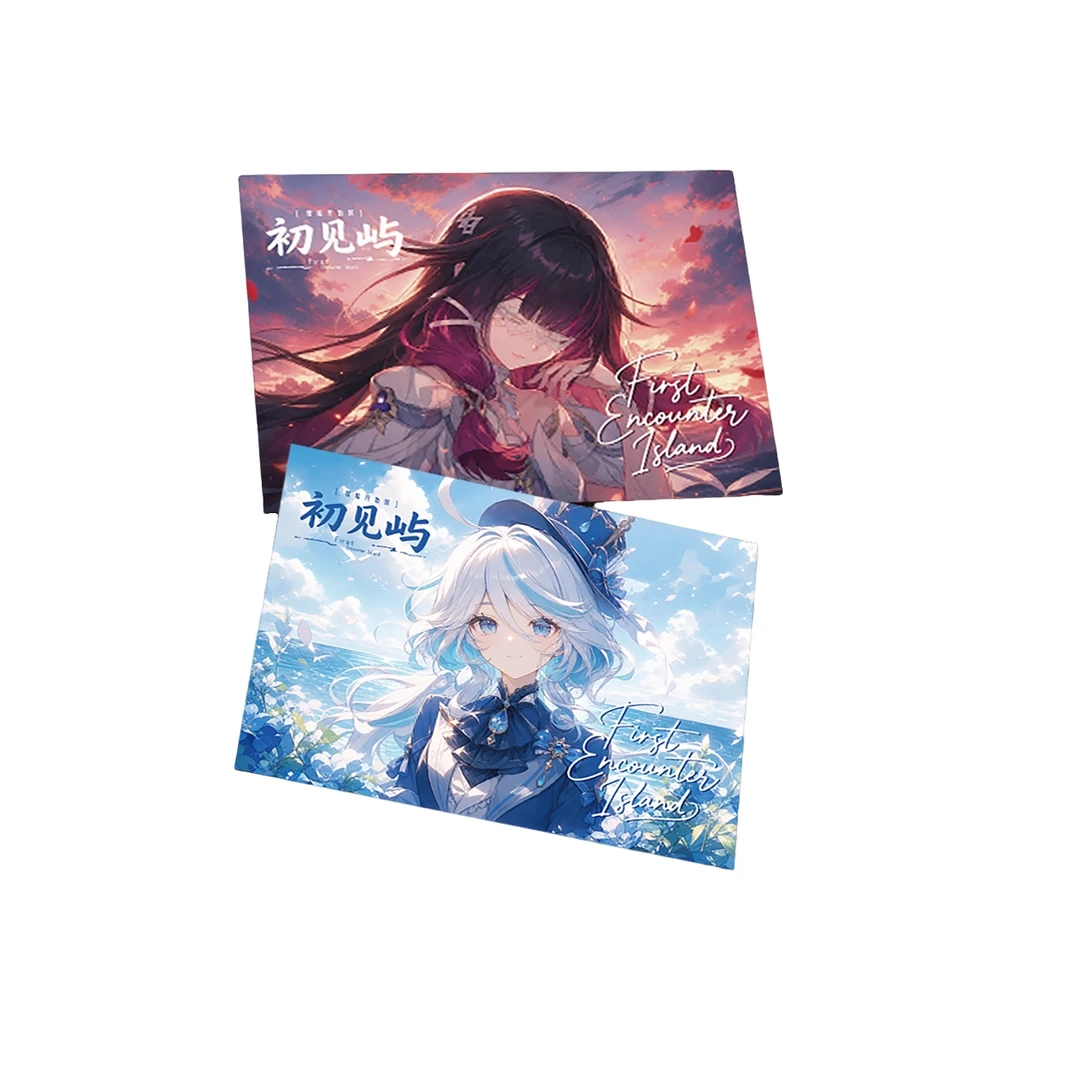 【平拆/叠叠】多多文创 初见屿 原神 二创色纸卡牌(默认带拆)