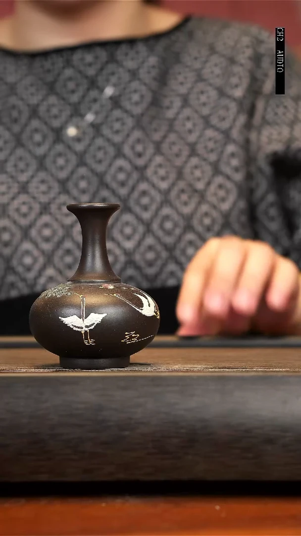 【闪购商品】紫砂茶壶宜兴紫砂花瓶