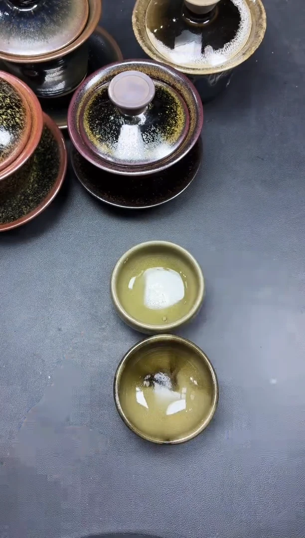 茶盏177两只微瑕