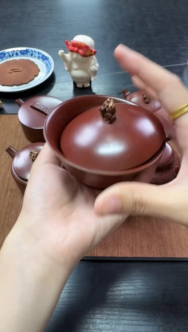 --坭兴陶盖碗（预售）