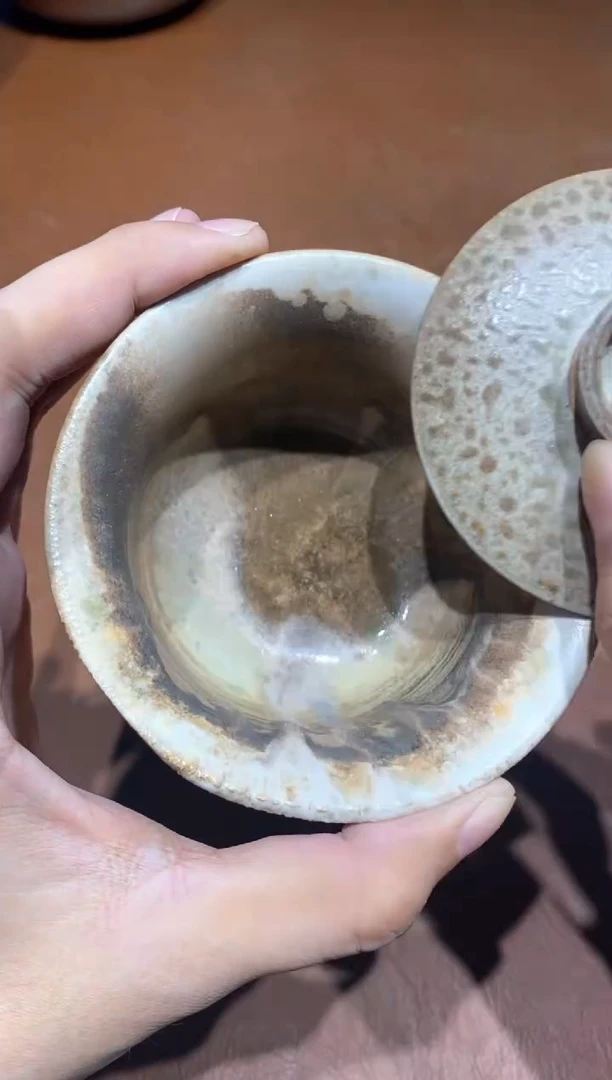 奢瓷/瑞寅柴烧茶器（盖碗）354