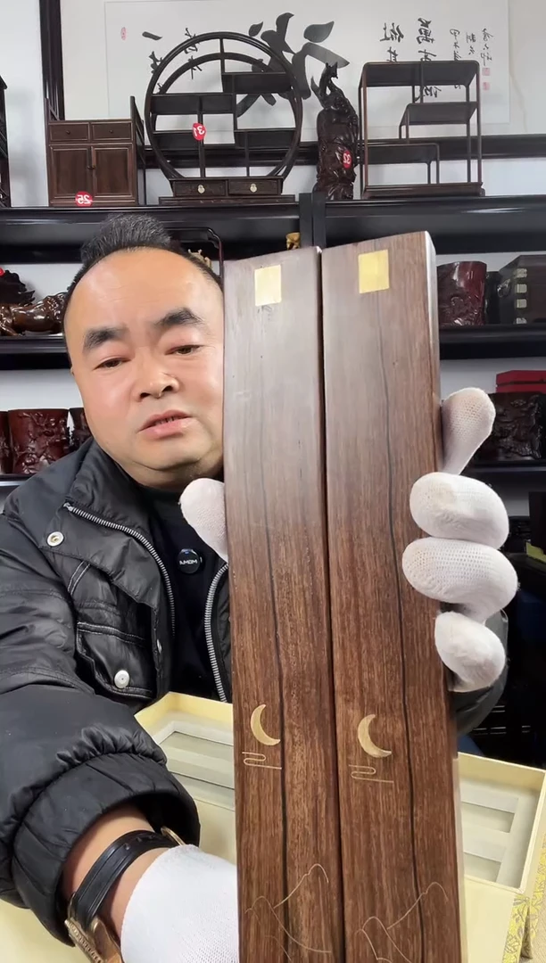 木老李红木工艺品镇尺