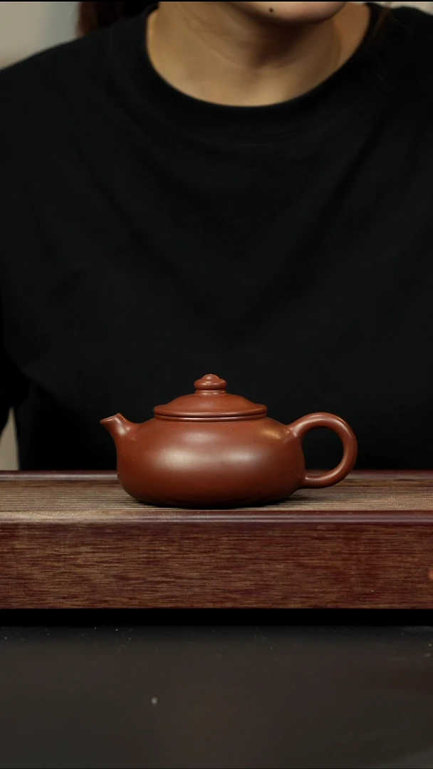 紫砂茶壶底槽清 寒江