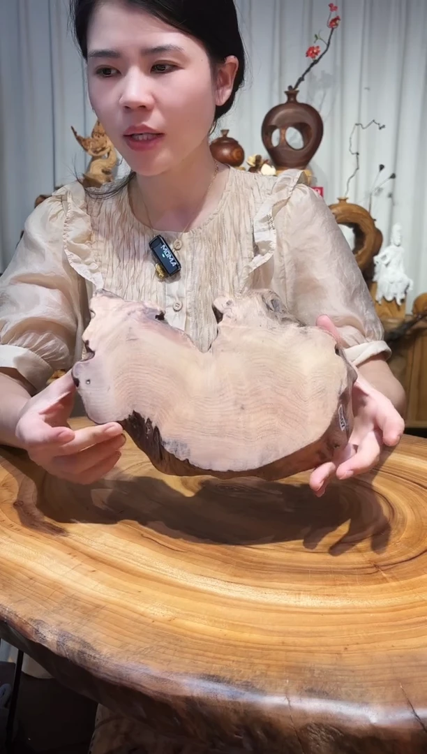 无油无蜡香樟木壶承