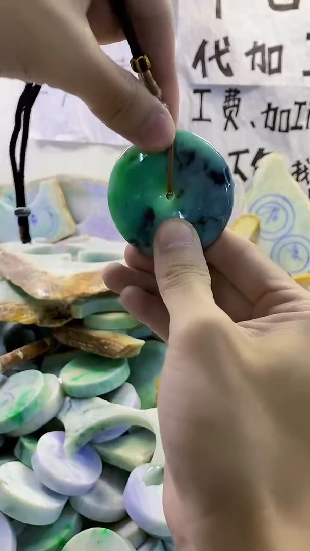 裸石翡翠天然缅甸翡翠246