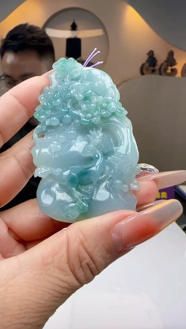 定制翡翠未镶嵌Q10791翡翠