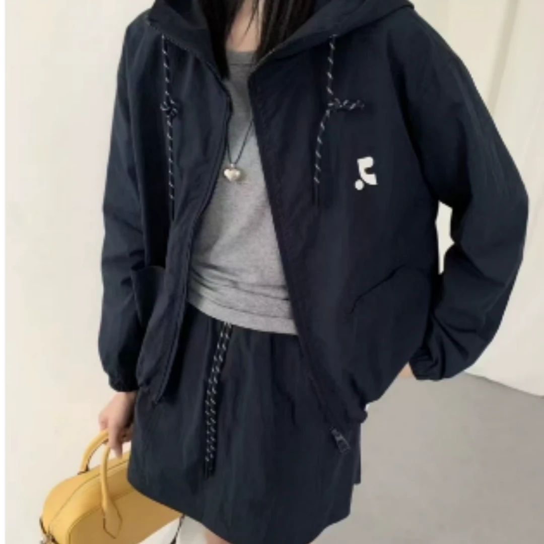 奕~66179-“演绎休闲时尚美学”欧若风轻奢运动连帽外套套装