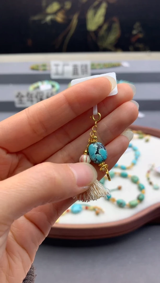 未镶嵌半链南红玛瑙茜.E233