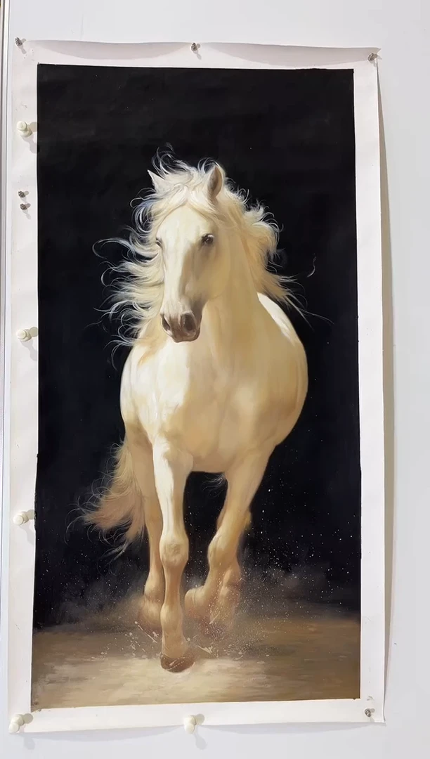 国画商老师油画作品31