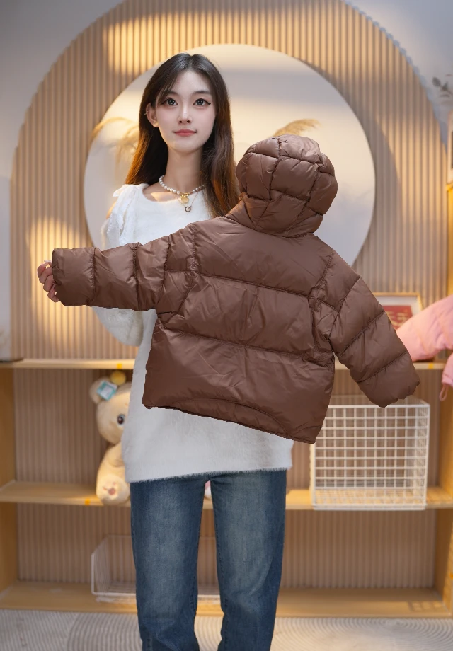 2025新国标女童90羽绒服 儿童冬季新款超保暖 Y011