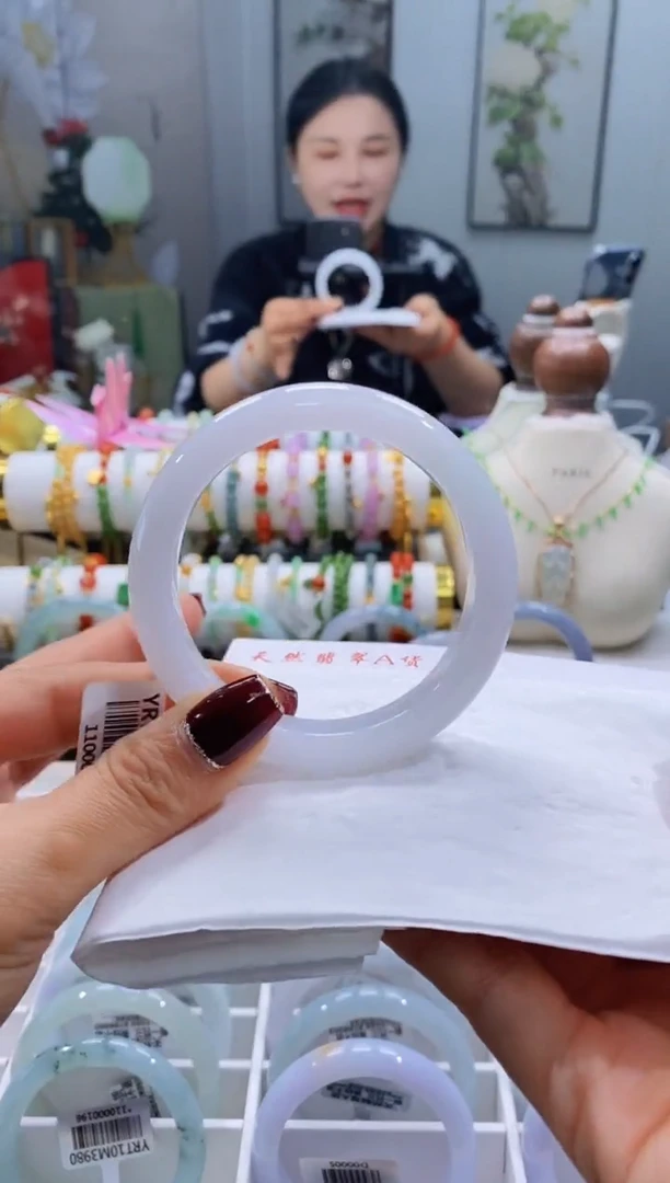 未镶嵌手镯翡翠91号57.8/12.1*8.6