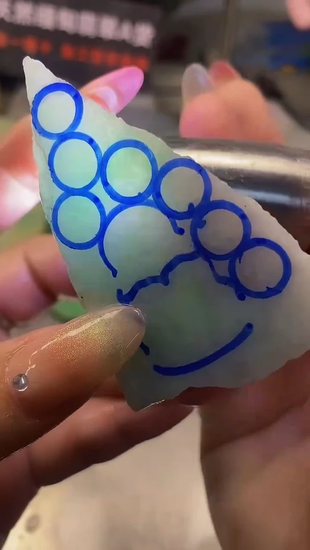 翡翠未镶嵌脚链天然缅甸翡翠A货915