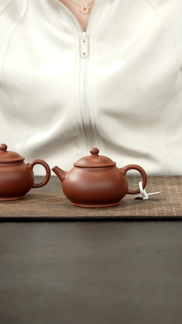茶壶紫砂清水泥潘壶120cc