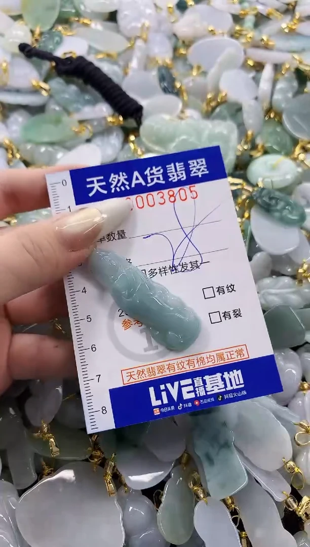 颈饰未镶嵌翡翠天然A货翡翠