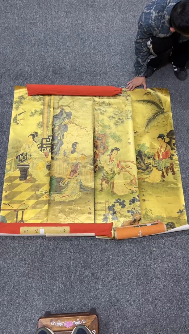 小刘高端专属精品36四条屏