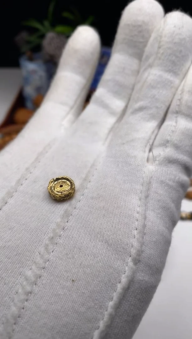 猴头核桃手串雨墨臻至铜卡环