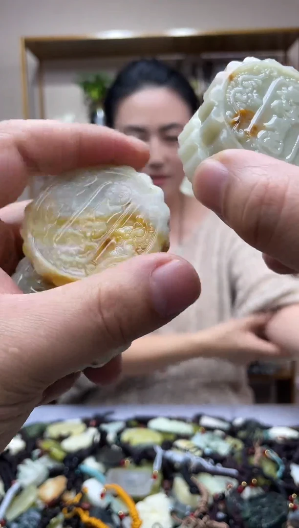 未镶嵌岫玉吊坠·多样性发货*拍一发一