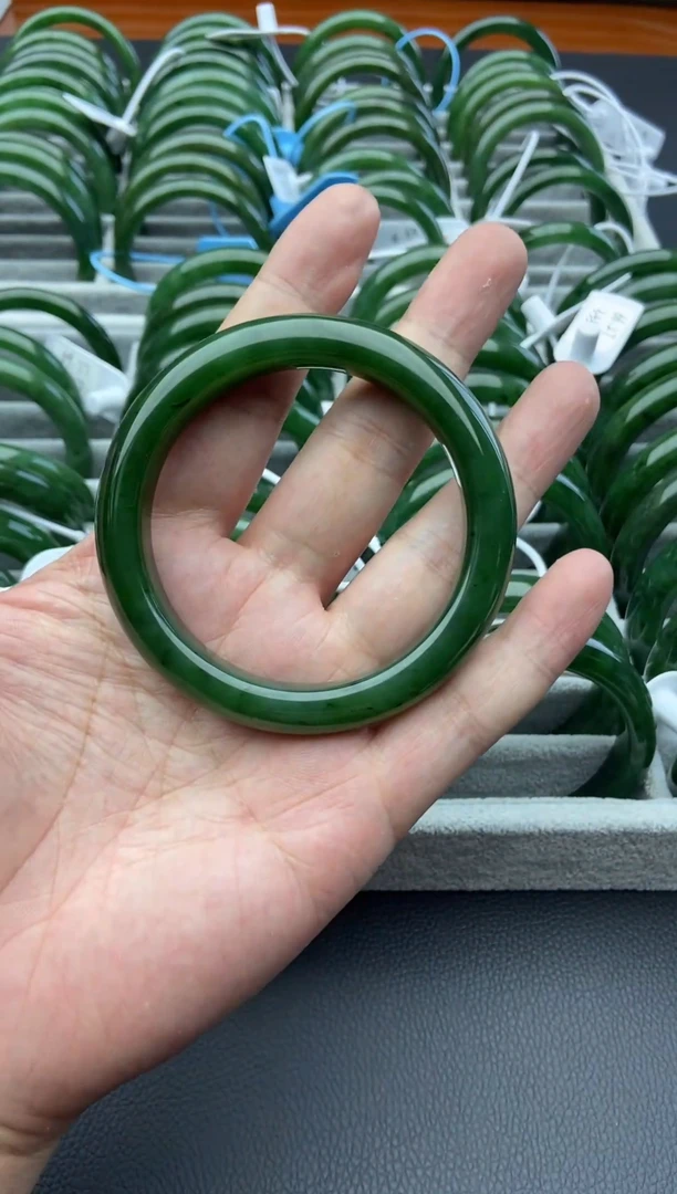 未镶嵌手镯和田玉（碧玉）38-60.3