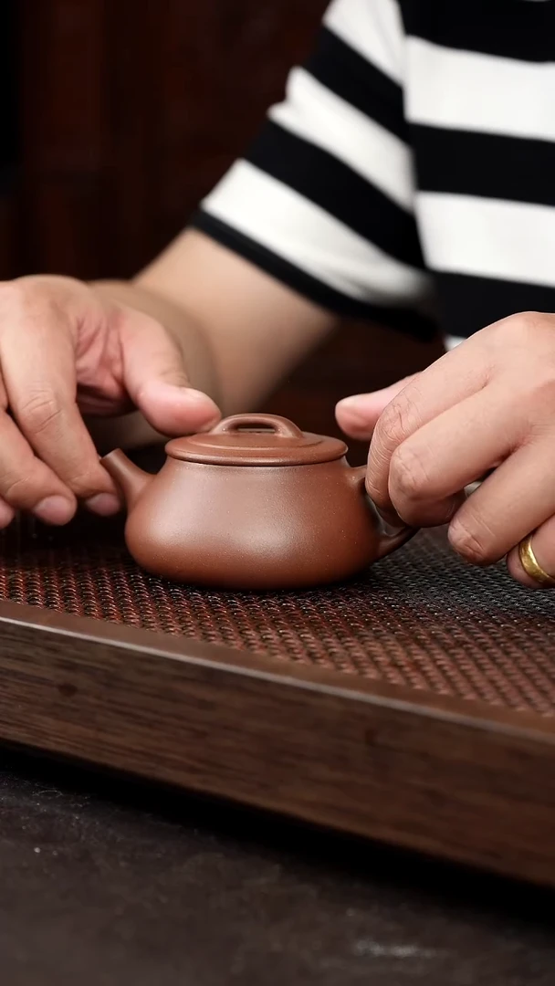 茶壶紫砂底槽清云瓢
