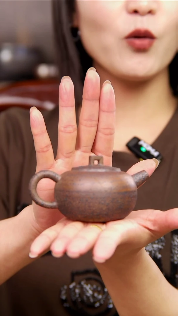 粗泥裸烧小泡茶壶120cc