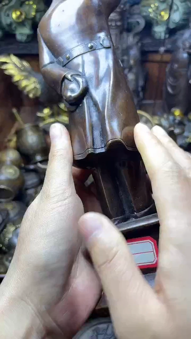 闪购链接，点击下单，有运费险，铜摆件