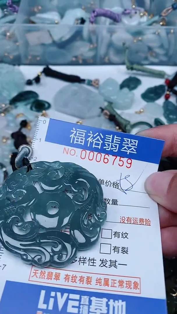 【闪购商品】翡翠颈饰未镶嵌...0006759