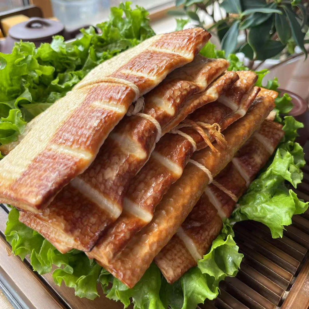 东北特产榆树粗纹五香熏干豆腐卷先卤后熏特色熏豆卷