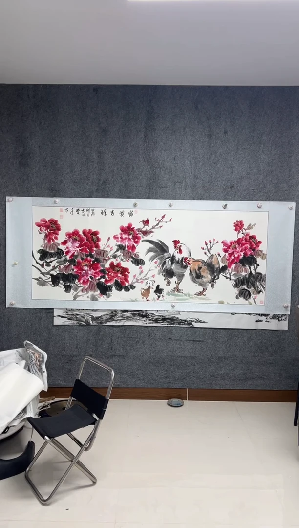 【闪购商品】国画富贵吉祥   带收藏证书