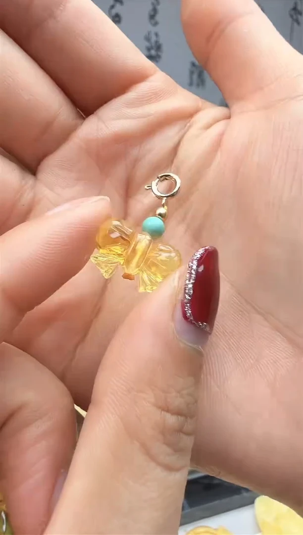 【闪购商品】琥珀裸石未镶嵌提溜    多样性发一